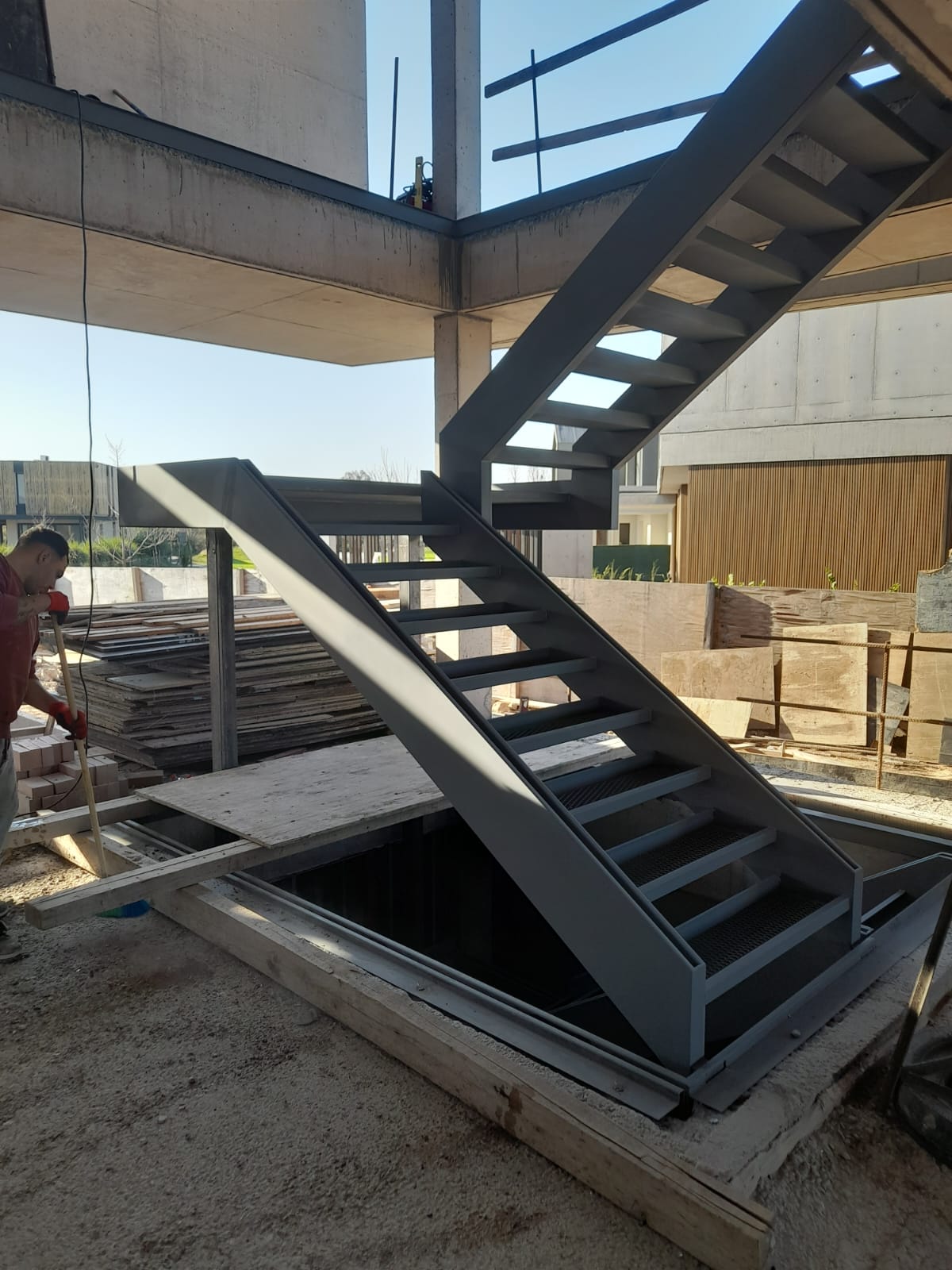 Escaleras de vidrio