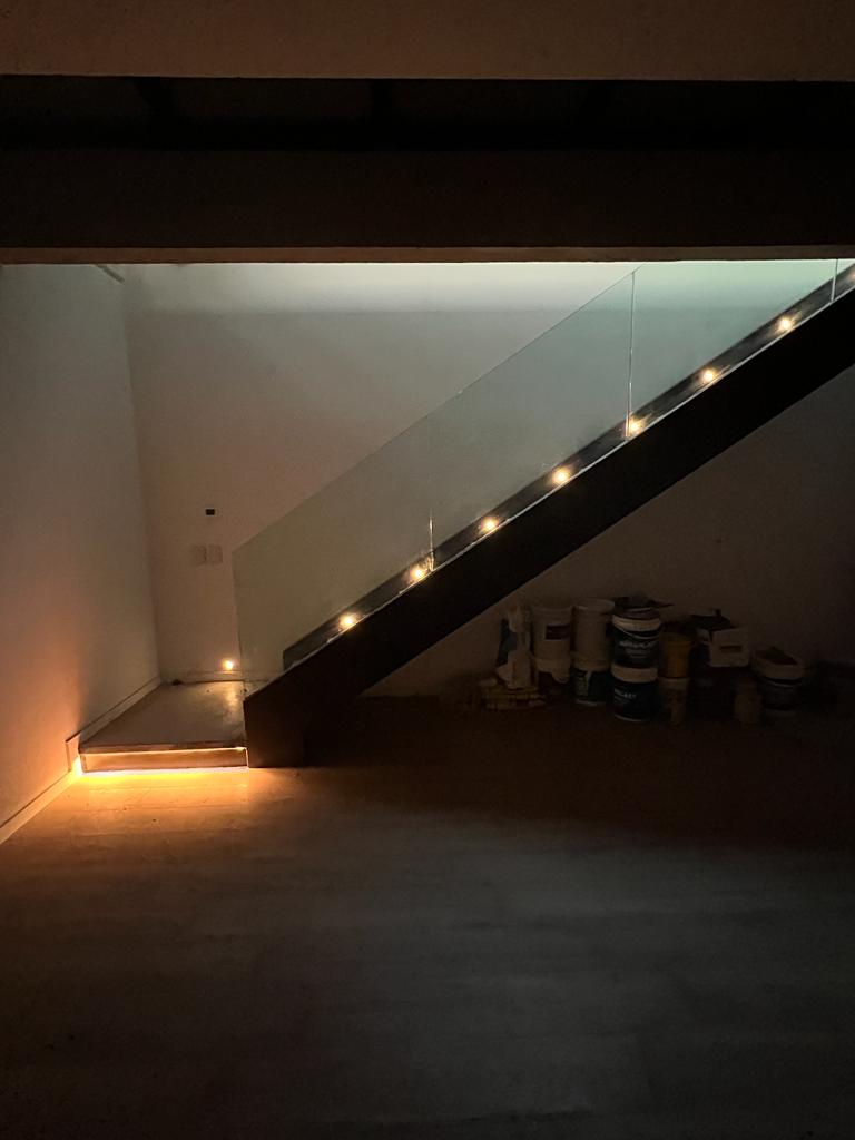 Escaleras de vidrio